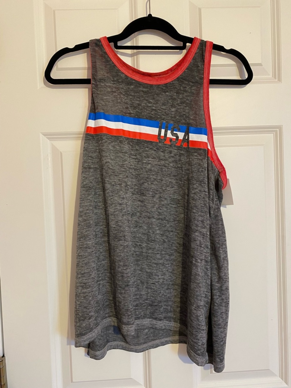 Modern Lux USA Racerback Tank Too, Size XXL